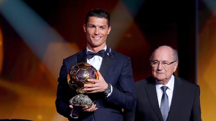 صور وفيديو   رونالدو  الأفضل في 2014 م