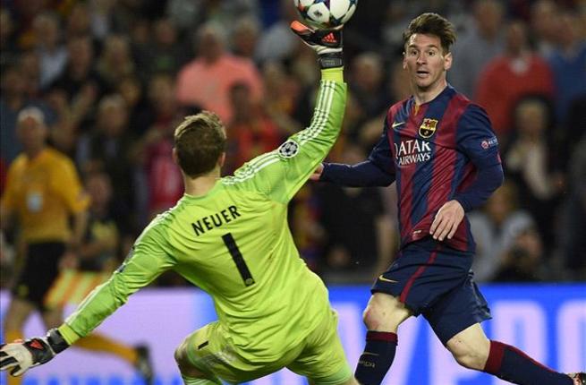 فيديو   برشلونة  يحصد جائزتي أفضل هدف وتصدي في أبطال أوروبا