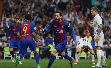فيديو برشلونة يصعق ريال مدريد في الوقت القاتل