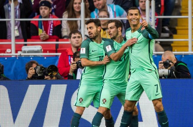 فيديو  البرتغال تتأهل لنهائي دوري الأمم الأوروبية بثلاثية رونالدو