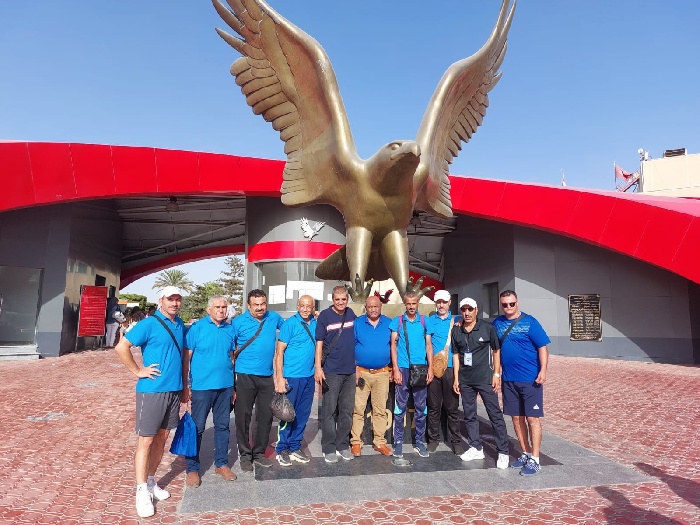 وفد ملتقى المدربين يختتم فترة المعايشة الثانية في الأهلي المصري