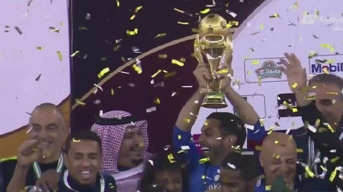 فيديو   الهلال السعودي  بطلا لكأس ولي العهد