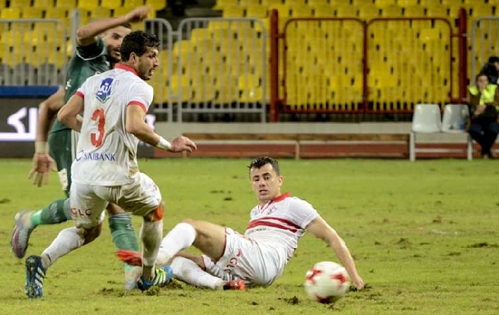 فيديو الزمالك يسقط في فخ المصري البورسعيدي