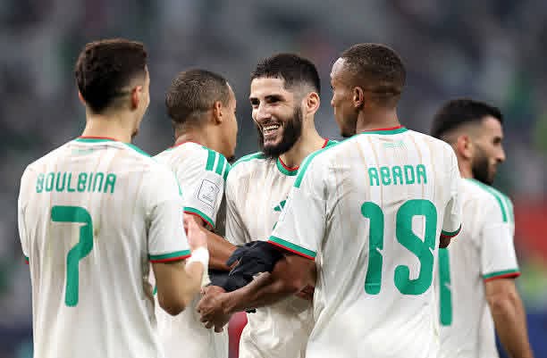 كأس العرب الجزائر تدك شباك البحرين بخماسية