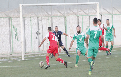 فوز الظاهرية وتعادل بلاطة والأهلي