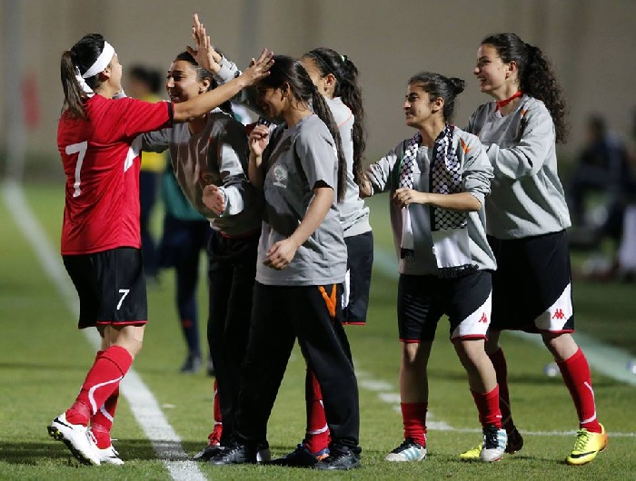 المنتخب النسوي يتخطى البحرين برباعية نظيفة