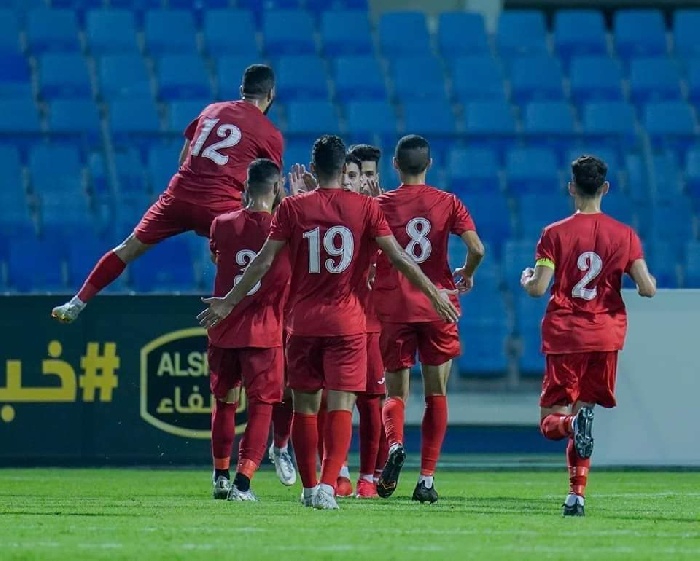 فيديو غرب سيا هاتريك ديرية يقود الأولمبي الفلسطيني للفوز على لبنان