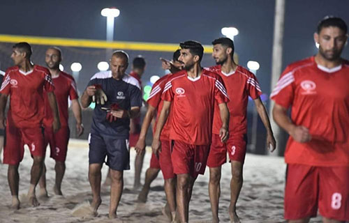 بطولة غرب سيا  فدائي الشواطئ يواجه عمان في نصف النهائي