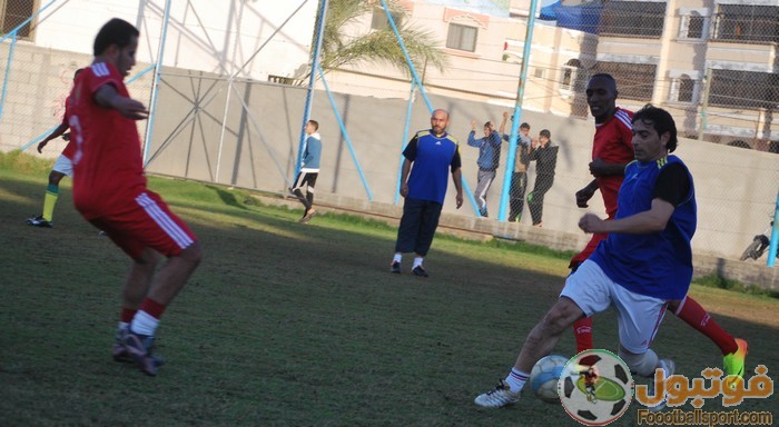 صور قدامى الزوايدة يتفوقون على فوتبول وديا