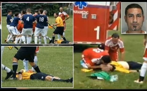 عقوبة وغرامة  لاعب أمريكي يقتل حكم