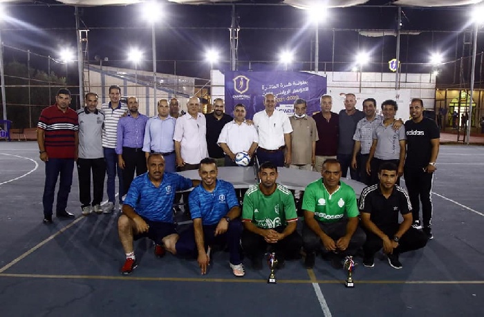 بمشاركة نجوم الكرة الفلسطينية اتحاد التيك بول يطلق باكورة بطولاته الرياضية
