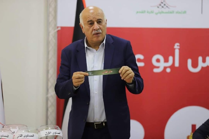 إجرا قرعة دوري المحترفين 20212022 وكأس الشهيد أبو عمار