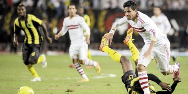 فيديو  الزمالك المصري يسقط أمام فيتا كلوب الكونغولي