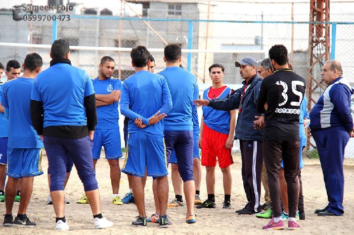 قطبا رفح يواصلان التدريبات استعدادا لإياب الدوري
