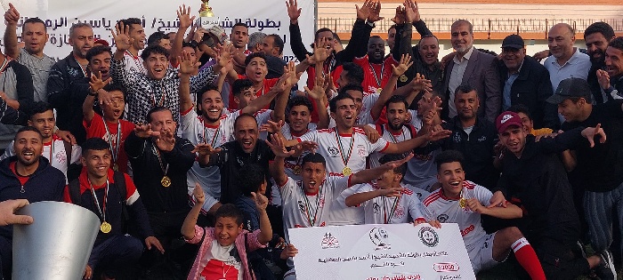 فيديو  شباب خان يونس يتوج بكأس الياسين الرمضانية