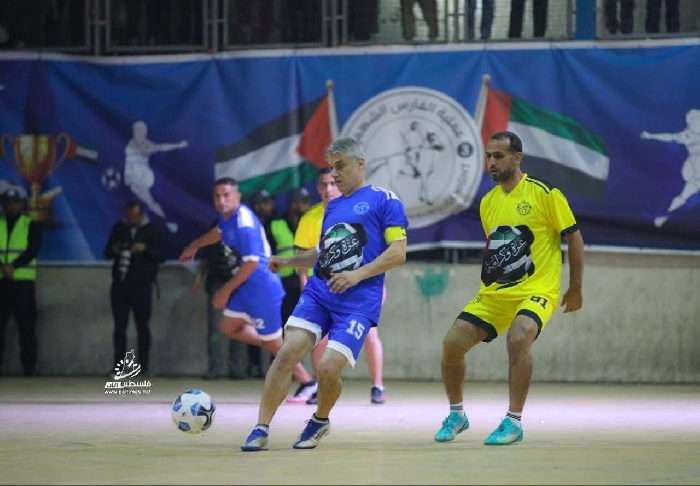 الحولى يقص شريط أهداف بطولة غزة الرمضانية