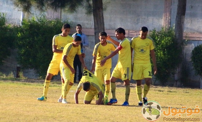  شباب جباليا  يوقف قطار الأهلي