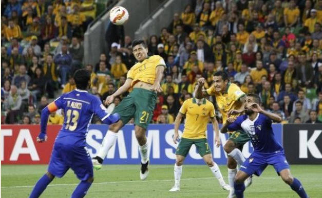 فيديو استراليا تقسو على الكويت في أمم سيا