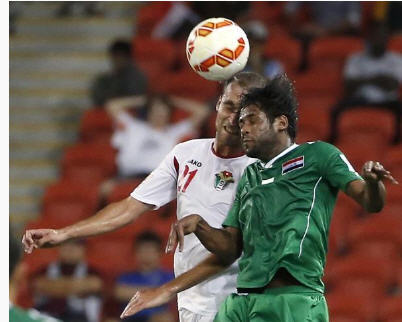 فيديو  العراق 1  0 الاردن