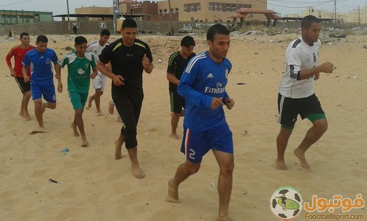 صور وأسما  شاطئية رفح تستأنف تدريباتها