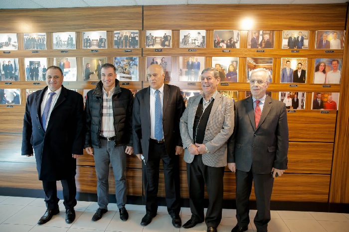 الرجوب يبحث مع نظيره السوري تعزيز العلاقات الرياضية