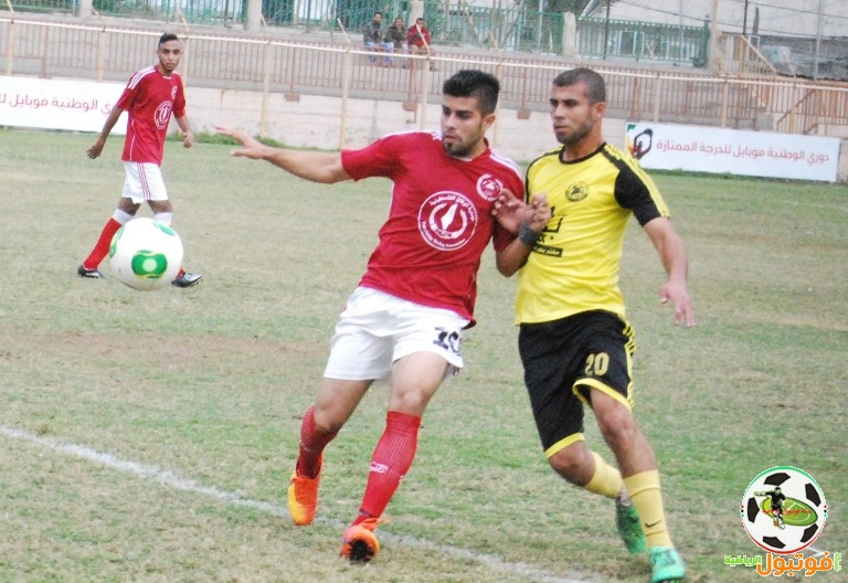 صور   الجلا  يتصدر وتعادل الاستقلال وخدمات جباليا