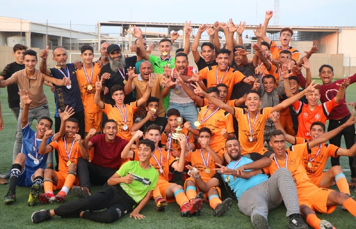 إتحاد خان يونس يتوج بكأس الناشئين لمواليد 2006
