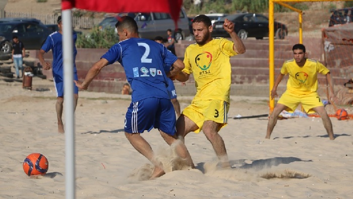 الأندية المشاركة في بطولة كرة القدم الشاطئية الخامسة