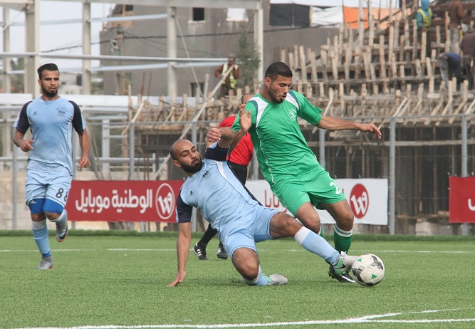 فوز دير البلح وتعادل البريج وخان يونس