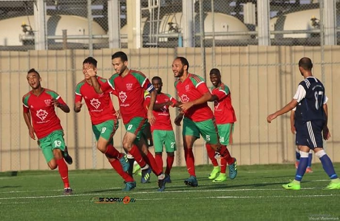 فيديو  أهلي النصيرات يهزم دير البلح بدوري الثانية