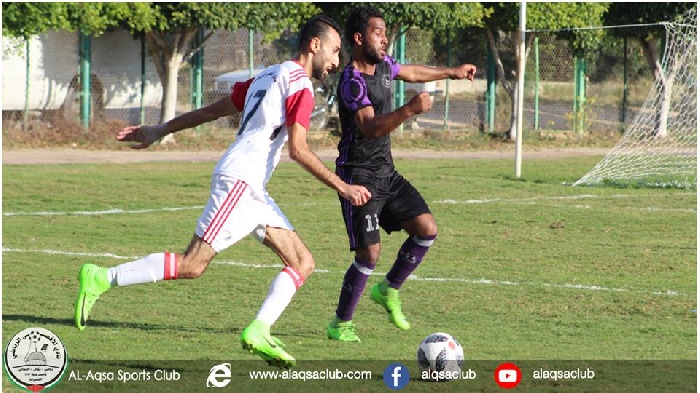 الترتيب فوز الأقصى وتعادل دير البلح والاستقلال بدوري الثانية