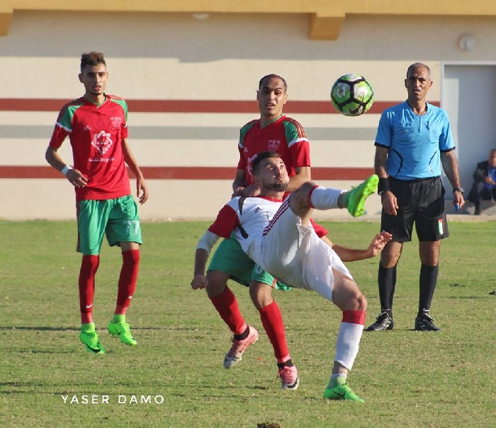 الأقصى يهزم أهلي النصيرات والأمل والصلاح يتعادلان