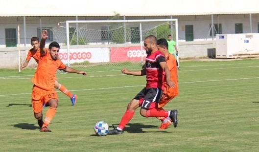 الترتيب فوز الجلا وتعادل البريج والنصيرات بدوري الأولى