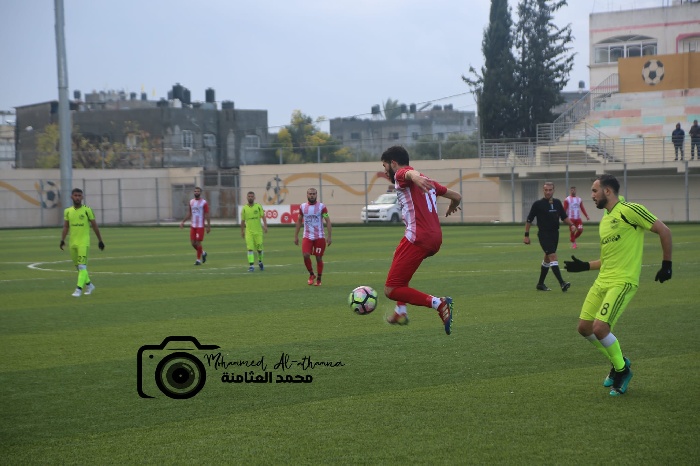 دوري الأولى فوز الأقصى وتعادل المجمع الاسلامي والحوانين