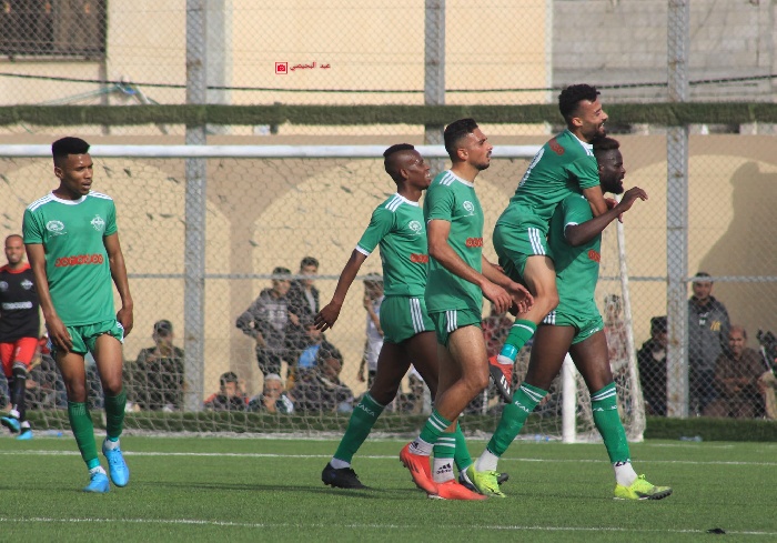 فيديو  الأخضر الرفحي يهزم الحوانين بثنائية