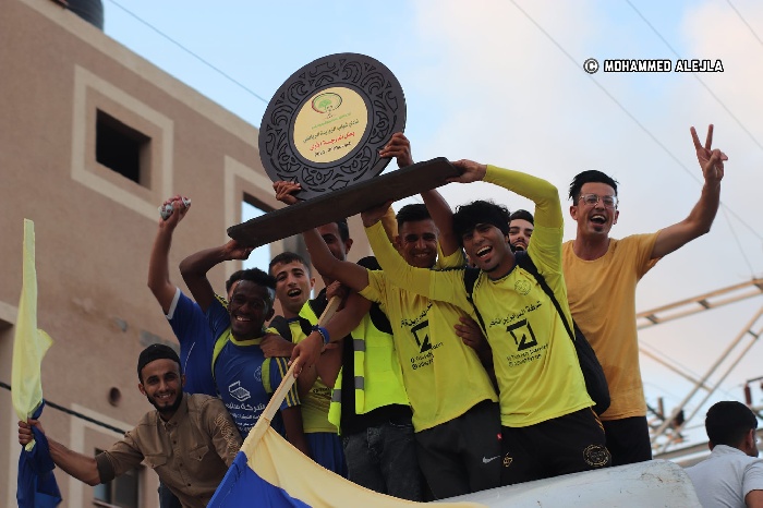 الزوايدة يهزم المجمع ويتربع على عرش دوري الدرجة الأولى