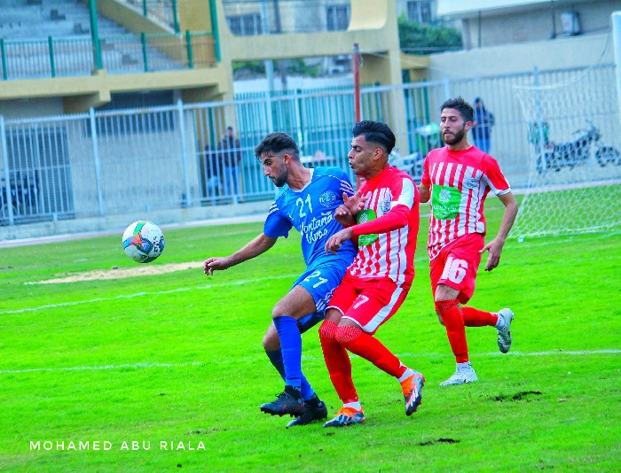 بيت حانون يهزم البحرية وتعادل النصيرات والجلا في دوري الأولى