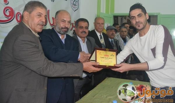 صور خدمات رفح يكرم ثلة من كوادره ولاعبيه