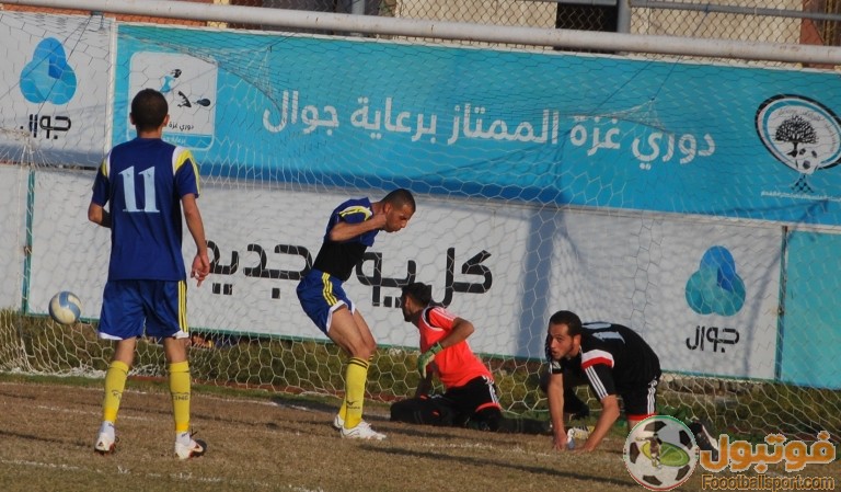 5 صور   الهدف 100  برأسية  بحيصي البريج 