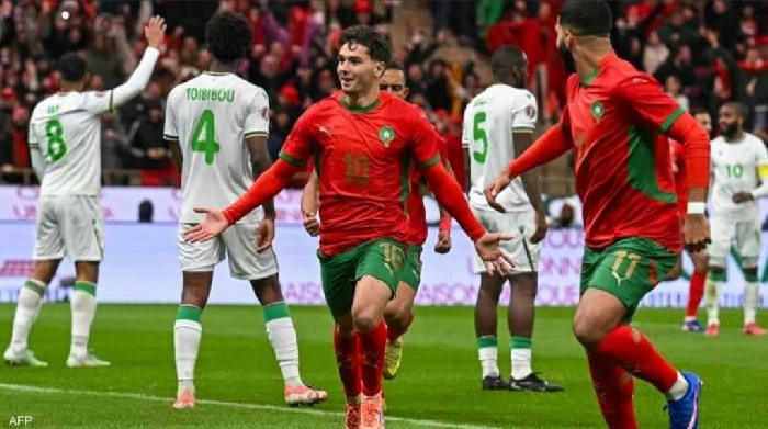 أمم أفريقيا المغرب يفتتح المشوار بثنائية في شباك جزر القمر