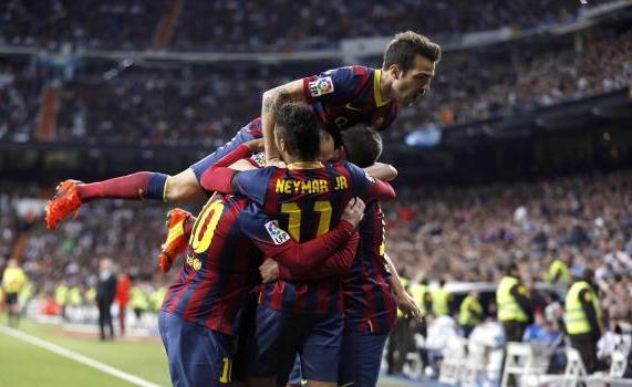 فيديو  كلاسيكو مجنون  برشلونة يكسر صلابة ريال مدريد