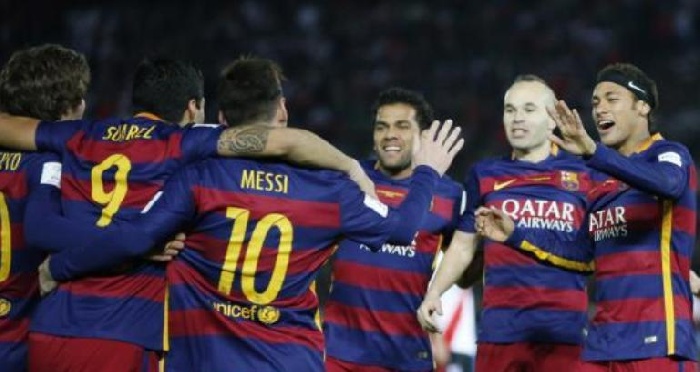 فيديو   برشلونة  يلمع ذهبا ويتوج بطلا لمونديال الأندية