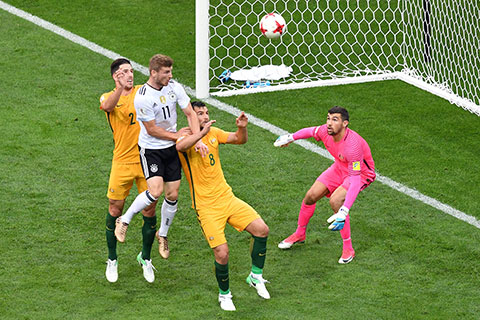 كأس القارات  أهداف  المانيا واستراليا 