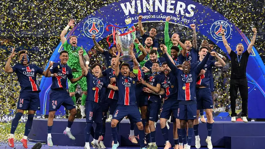 باريس سان جيرمان بطلا لدوري أبطال أوروبا لأول مرة