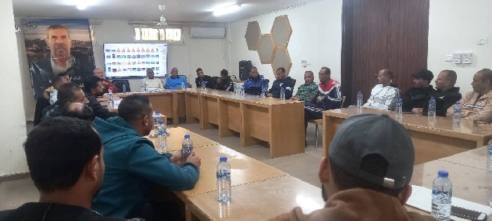 ورشة عمل لتقييم الأسبوع الأول للبطولة التنشيطية